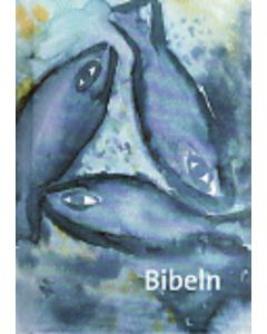 Bibeln litet format omslag fiskmotiv