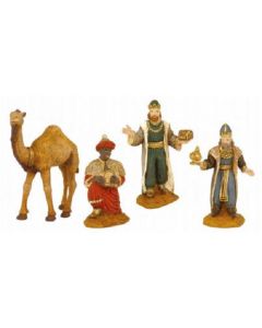 Jouluseimihahmot 8 cm Kameli ja 3 tietäjää - 08042