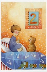 Onnea ja siunausta 2-vuotiaalle (Polkutie) 20 kpl