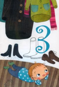 Onnittelukortti 3-vuotiaalle (Lindman) 20 kpl