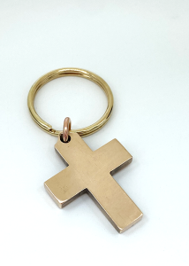 Avaimenperä pronssiristi 