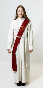 Diakoniatyöntekijän Stola 1-puoleinen - Ateljé Solemnis