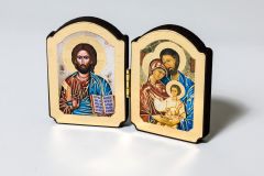 Diptyykki Pyhä perhe ja Jeesus