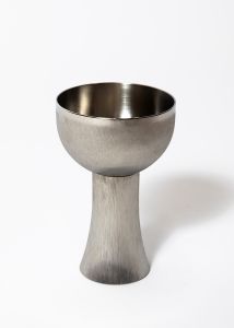 Ehtoollispikari Gaude terästä, harjattu pinta