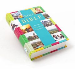 Englanti Holy Bible, Revised Standard Version värikäs kansi