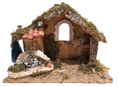 Jouluseimi Talli 9.5 cm hahmoille - 54