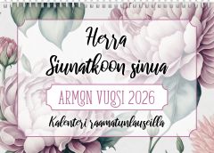 Herra siunatkoon sinua - Armon vuosi 2026, kalenteri raamatunlauseilla
