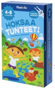 Hoksaa tunteet! Vauhdikas tutkimuspeli 4-8-vuotiaille - Oppi & ilo