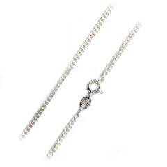 Panssariketju hopea 60 cm