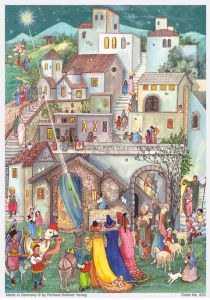 Joulukalenteri nro 830 Kolme kuningasta Betlehemissä