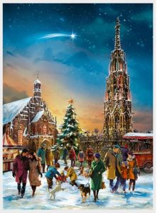Joulukalenteri no 329 Joulu Nürnbergissa