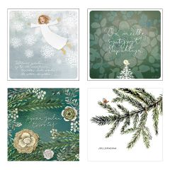 Joulukortit Tähtitaivas julistaa 4 kpl