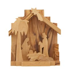 Oliivipuinen jouluseimi E02