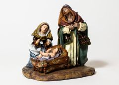 Jouluseimihahmot 12 cm Maria, Joosef ja Jeesus - 28042