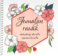 Jumalan rauha - Värityskirja aikuisille raamatunlauseilla
