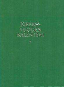 Kirkon viikkokalenteri 2026 - vuosipaketti + metsänvihreät pujotuskannet, kynäpidike