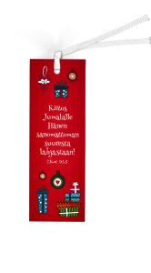 Jouluinen kirjanmerkki - Joulun paras lahja