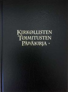 Kirkollisten toimitusten päiväkirja