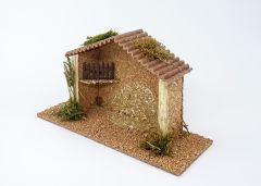 Korkkipuutalli 8 cm hahmoille - 13348T