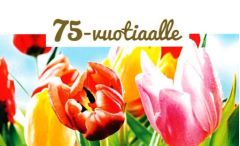 Kortti 75-vuotiaalle