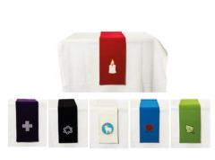 Lasten alttariliinasarja - kolme kaksipuolista liinaa - Ateljé Solemnis