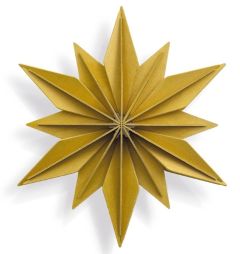 Lovi Sisustustähti 20 cm hunajankeltainen