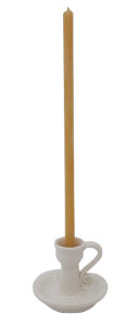 Minituohusjalka savea, valkoinen