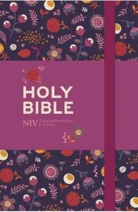 Holy Bible NIV Pocket Floral Notebook 