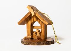 Oliivipuinen jouluseimi holvikatolla E17