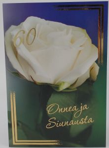 Onnea ja siunausta 60-vuotiaalle