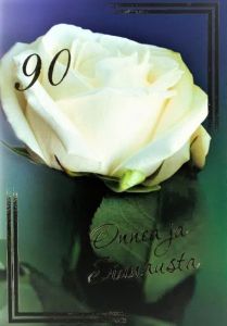 Onnea ja siunausta 90-vuotiaalle
