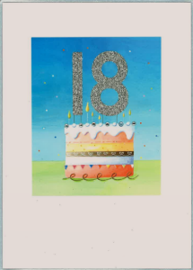 Kortti 18-vuotiaalle