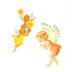 Pakettikortti Kynttiläenkelit 10 kpl