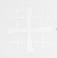 Palla 18 x 18 cm Jerusalemin risti