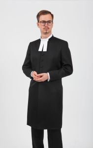 Papin virkapuvun takki kaftaani