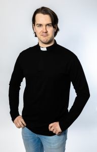 Pitkähihainen papin bambupaita miesten, Sacrum