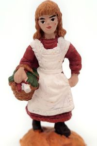 Jouluseimihahmo Pieni tyttö 8 cm - 08037