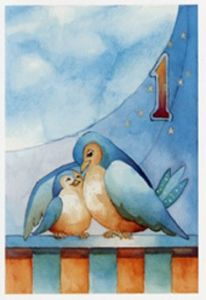 Onnea ja siunausta 1-vuotiaalle (Polkutie) 20 kpl