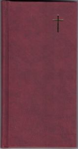 Uusi testamentti ja Psalmit viininpunainen taskumalli