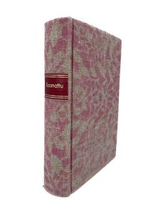 Raamattu keskikoko kangaskannet kultasyrjä