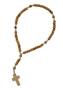 Ruusukko puuhelmi 5 mm - puuristillä