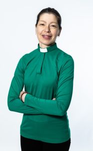 Diakoniatyöntekijän pitkähihainen bambupaita naiselle, Sacrum 