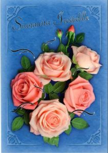 Äitienpäiväkortti Siunausta isoäidille 2-os. + kuori