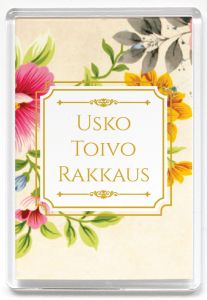 Magneetti Usko, Toivo, Rakkaus