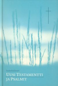 Uusi testamentti ja Psalmit isotekstinen, turkoosi tai pinkki