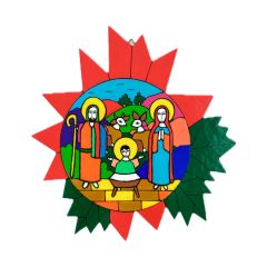 Värikäs Joulukukka El Salvadorista