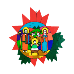 Värikäs Joulukukka El Salvadorista