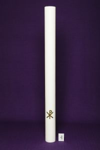 Jättialttarikynttilä 3300B monogrammilla  (1kpl)