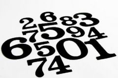 Virsinumero 5 cm muovia