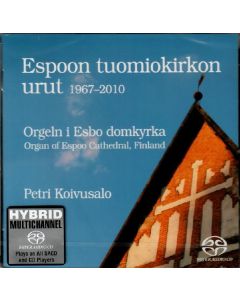 CD Espoon tuomiokirkon urut 1967-2010